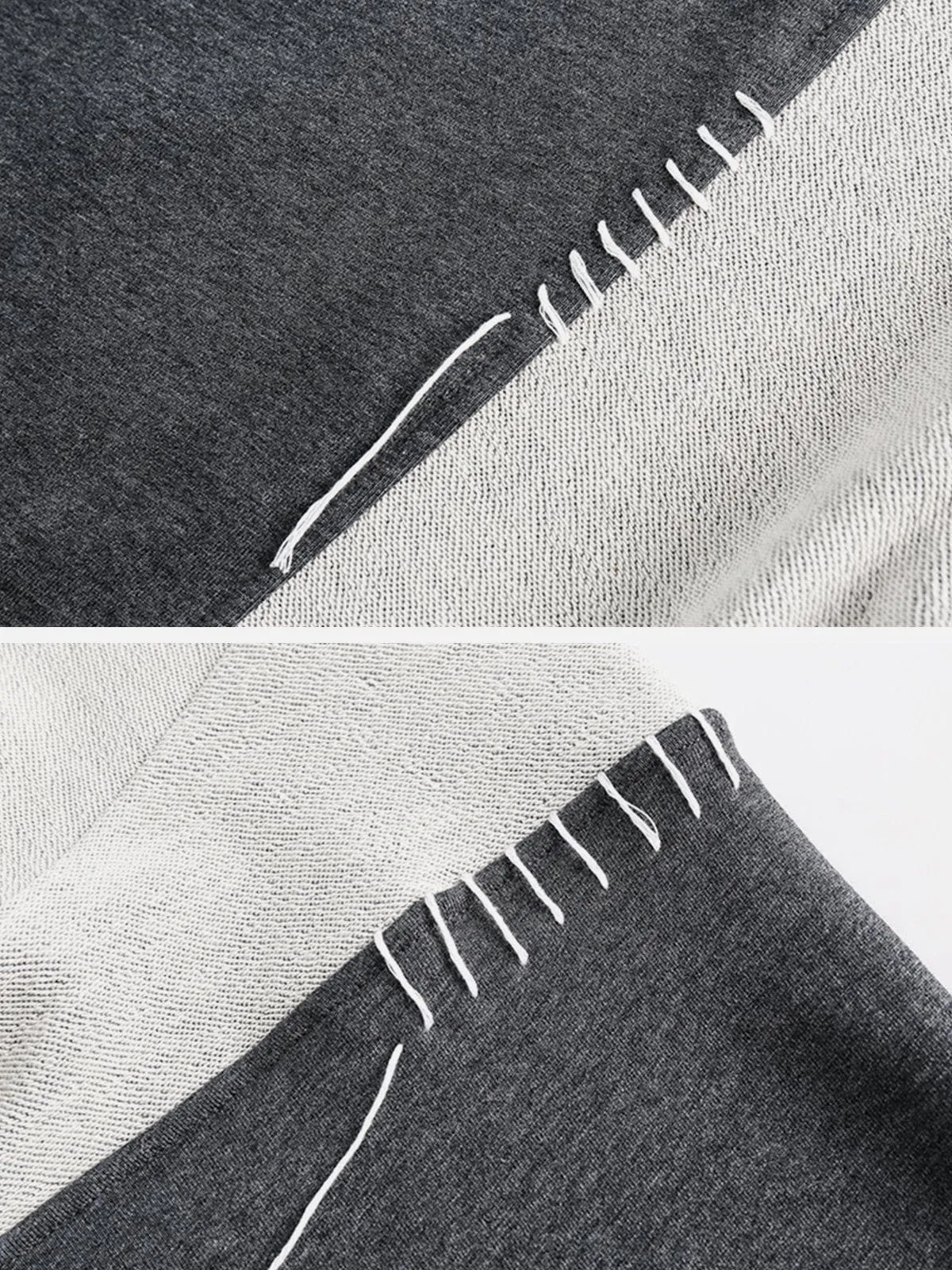 Aelfric Eden Asymmetrical Patchwork Sweatshirt