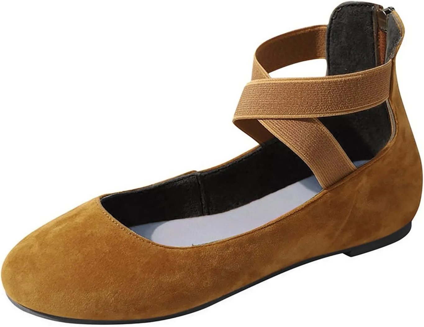 Aniywn Women's Ballet Flats Shoes Pointed-Toe Dress Work Flats Office Shoes Shoes Comfortable Ballet Flat Loafers