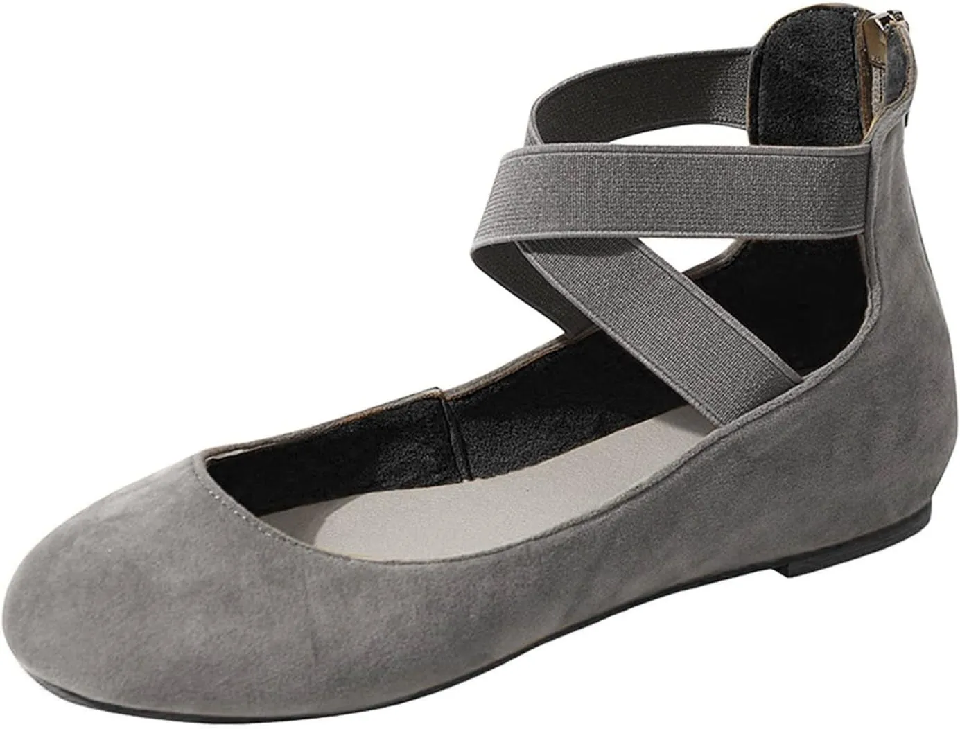 Aniywn Women's Slip On Walking Loafers Ballet Shoes Mesh Shoes Tennis Casual Flat Knit Comfort Work Athletic Shoes