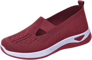 Orthopedic Shoes for Women Woven Orthopedic Mens Running Shoes High Top Men's Shoes Casual White Platform Sneakers Slip On Tennis Shoe Cross Trainer Shoe