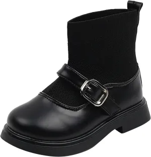Toddler Girls Booties Little Kid Shoes Short Boots Girls Ankle Boots Kids Boots Heel