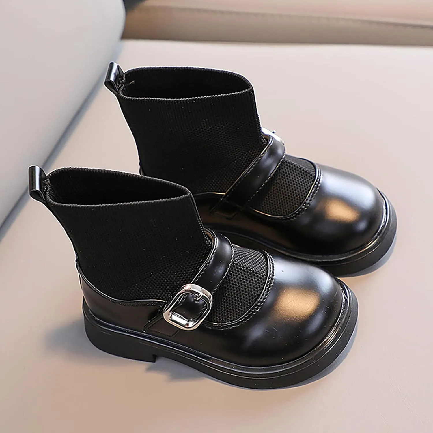 Toddler Girls Booties Little Kid Shoes Short Boots Girls Ankle Boots Kids Boots Heel